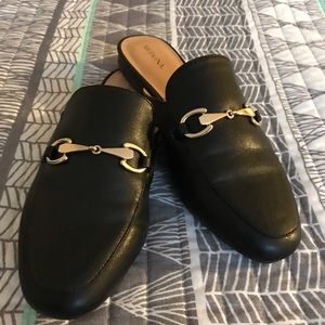 Women’s Black Merona Mules